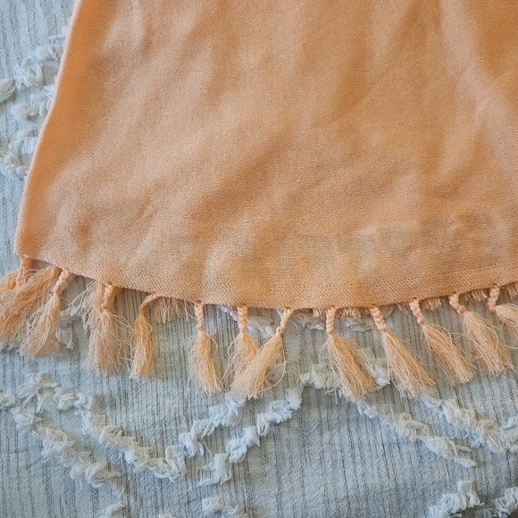 Lilly Pulitzer Indy Tassle Tank Size Small Orange - Picture 5 of 8